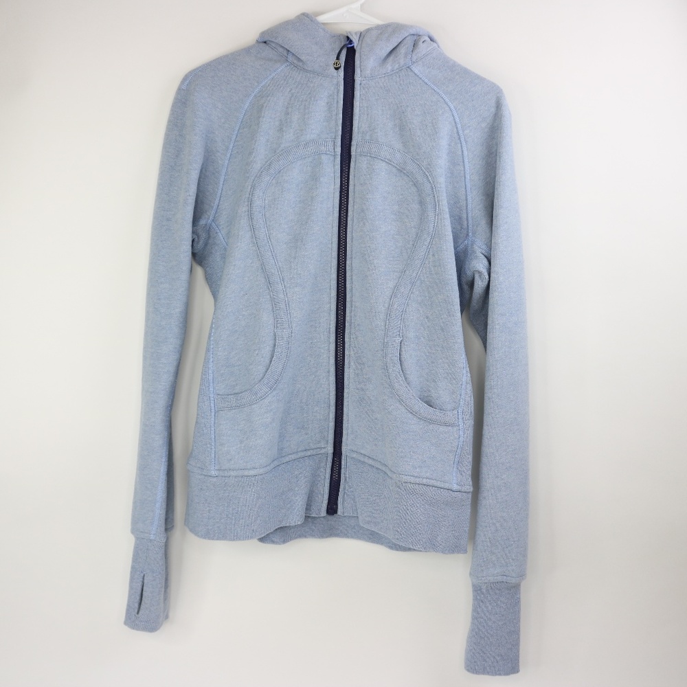 Lululemon Womens Scuba Zip Up Sweater Hoodie Sz 10